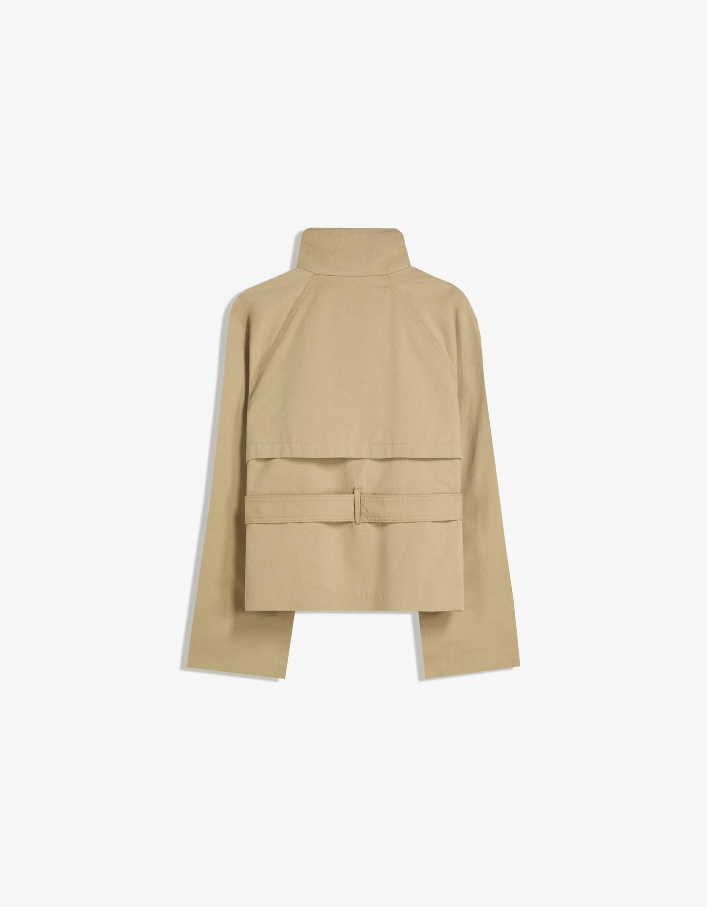 Aurelle Cropped Trench Coat