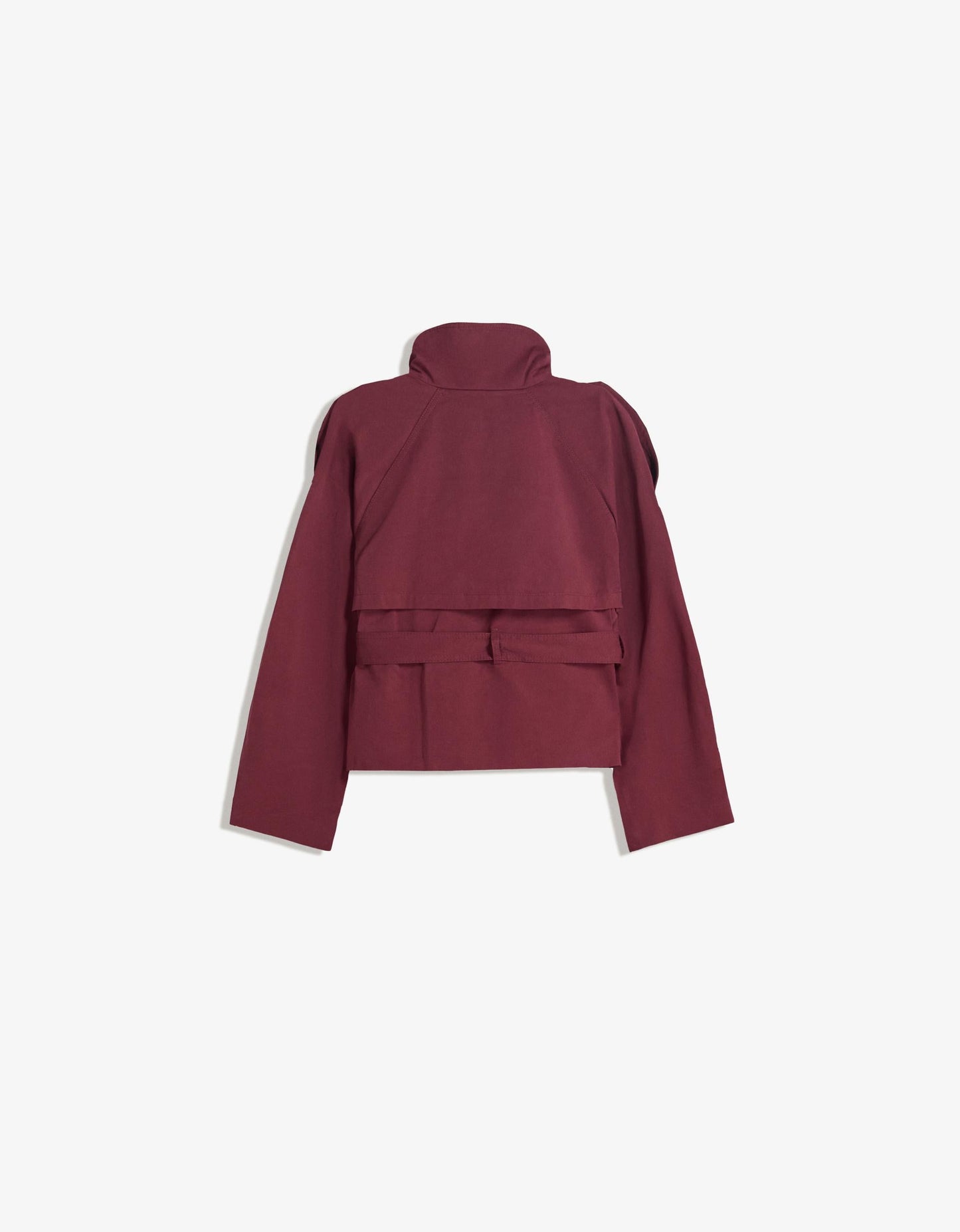 Aurelle Cropped Trench Coat