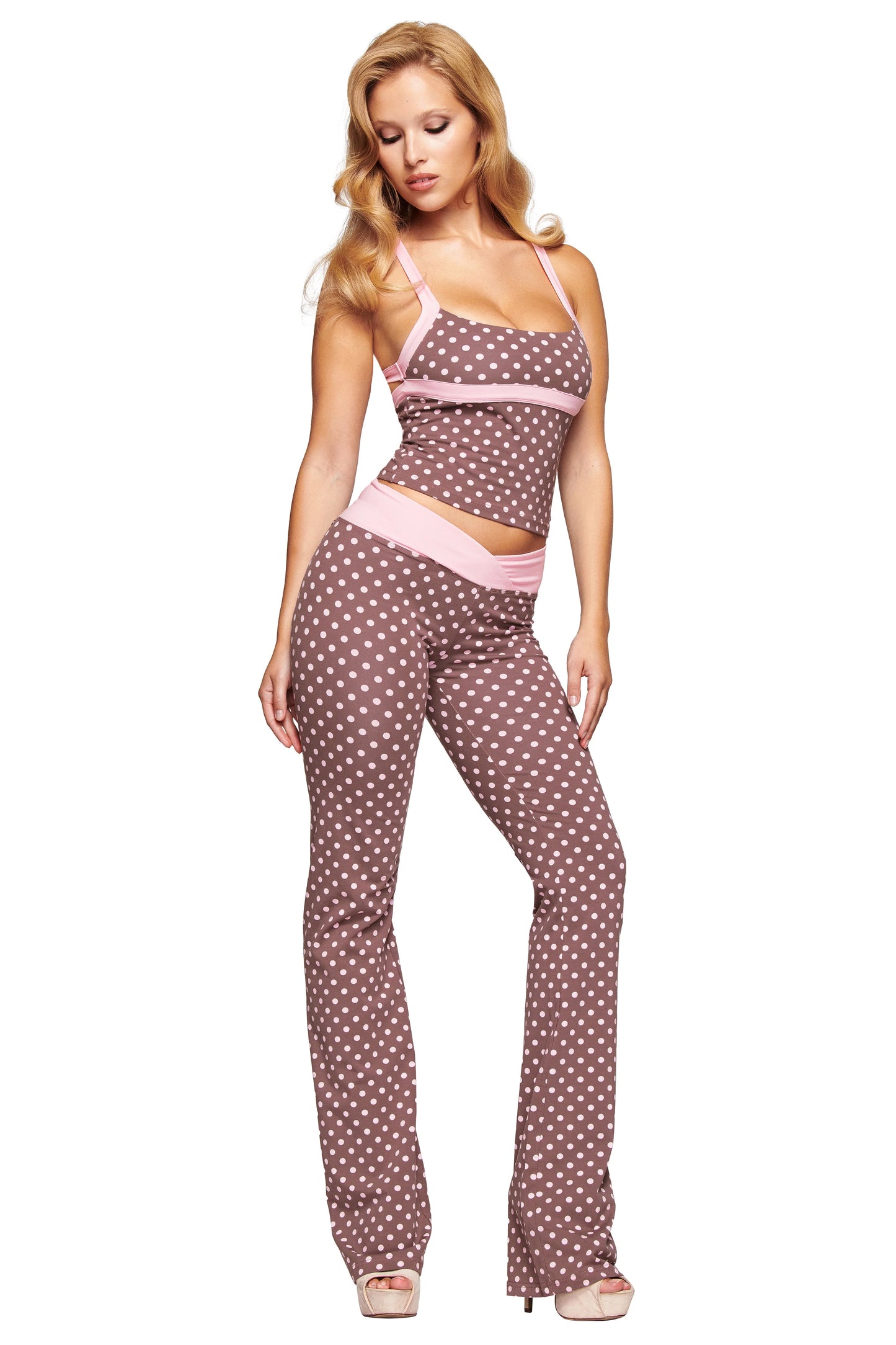 Polka Halter Set