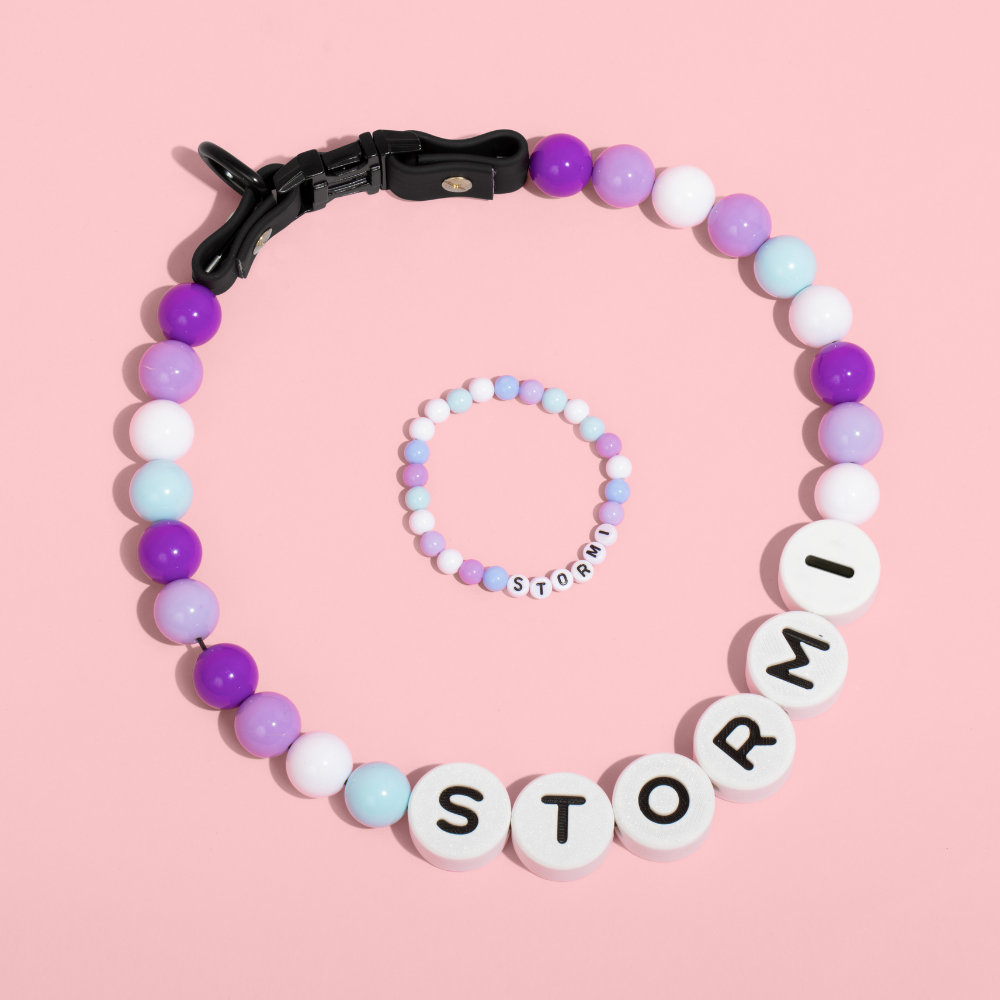 PawCharm Collar + Free Matching Bracelet