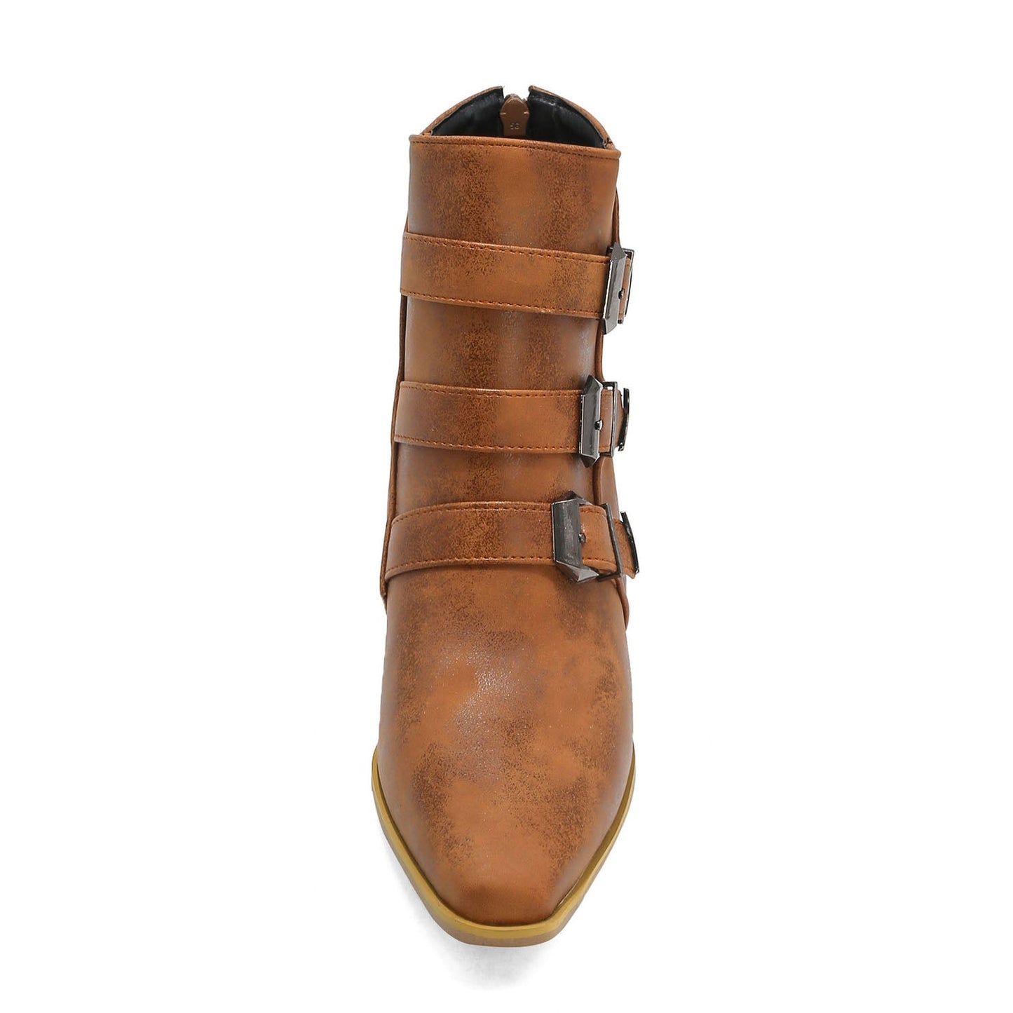 Elodie Buckle Ankle Boots