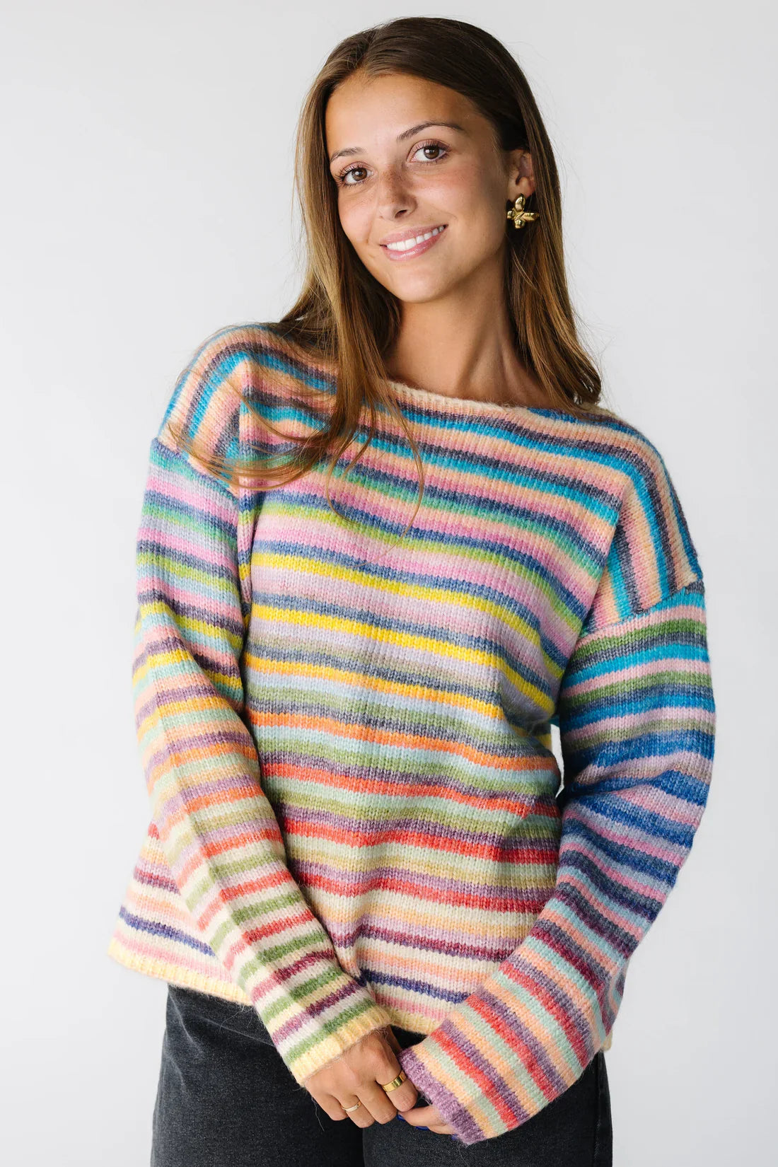 Aurora Stripe Sweater
