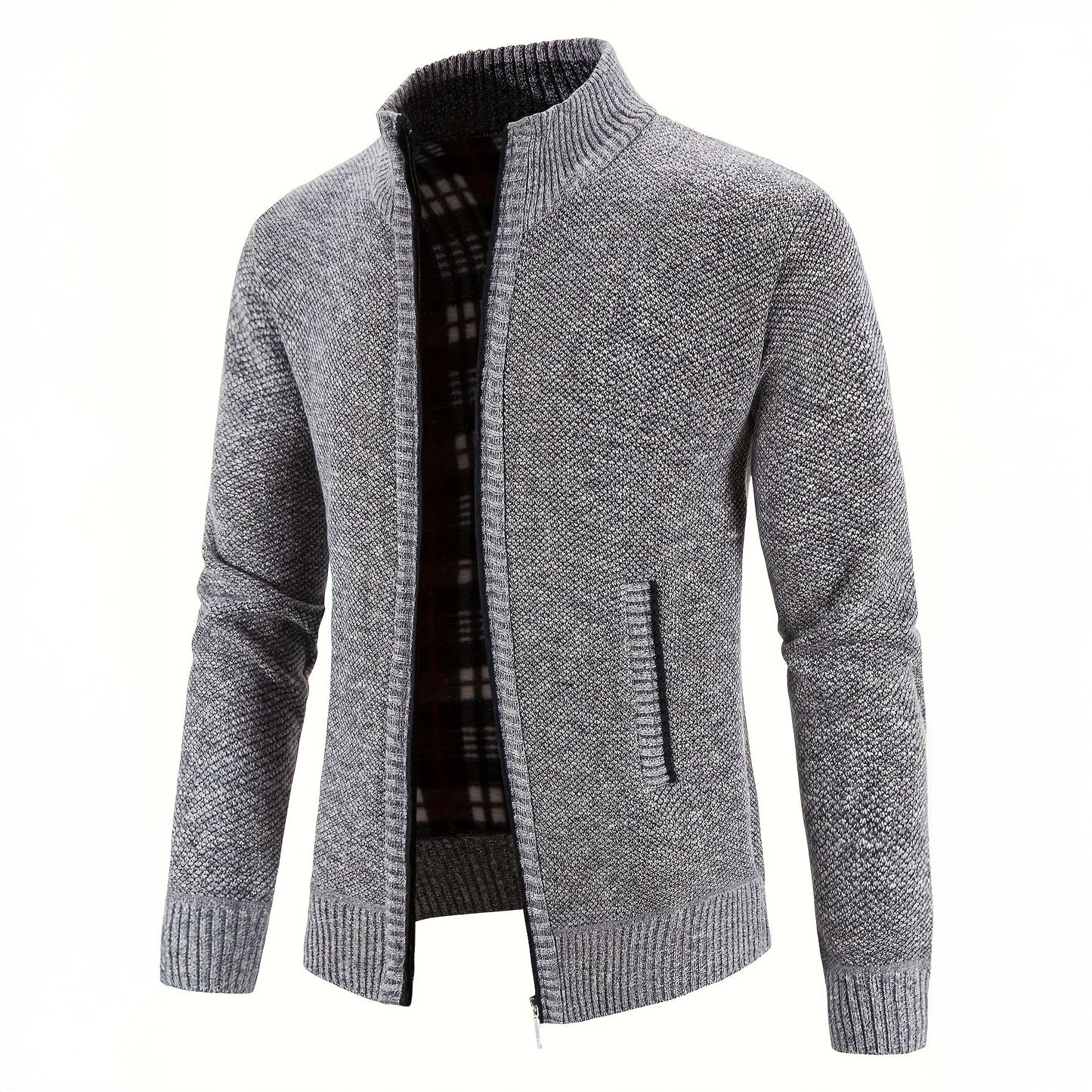 Matteo Knit Zip Sweater