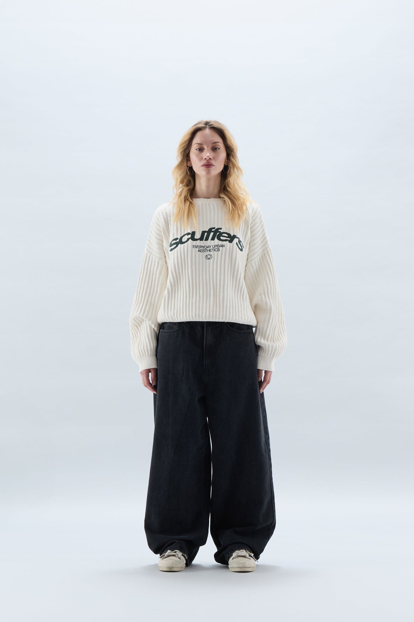 Massimo Ribbed Knit Sweater