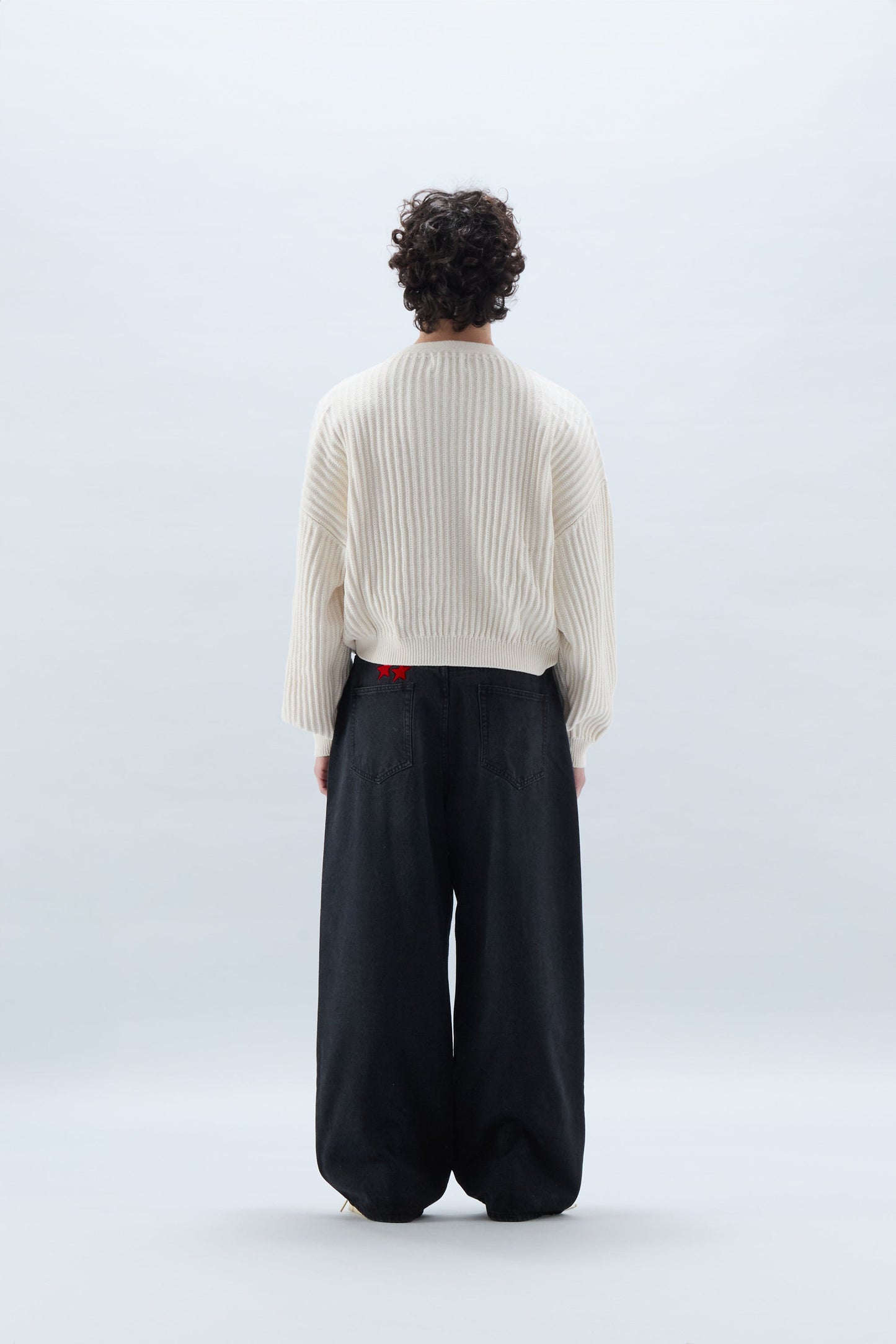 Massimo Ribbed Knit Sweater