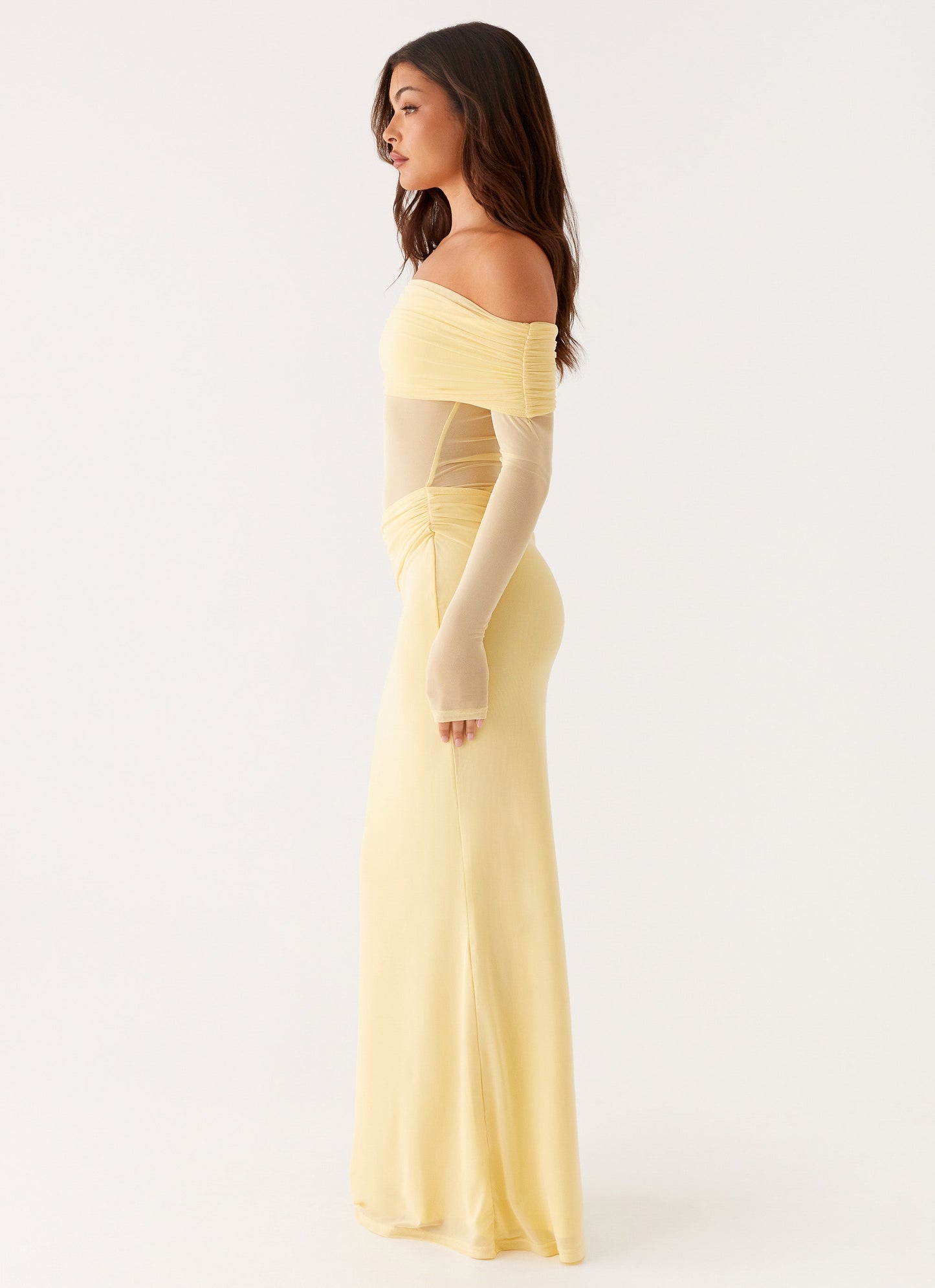 Solana Mesh Maxi Dress