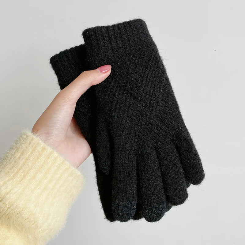 Soft Knit Winter Gloves