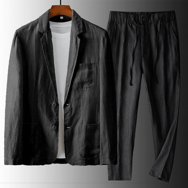 Enrico Linen Suit Set