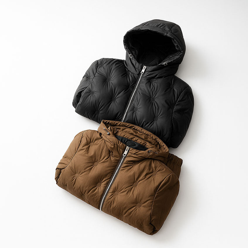Dario Quilted Hooded Jacket