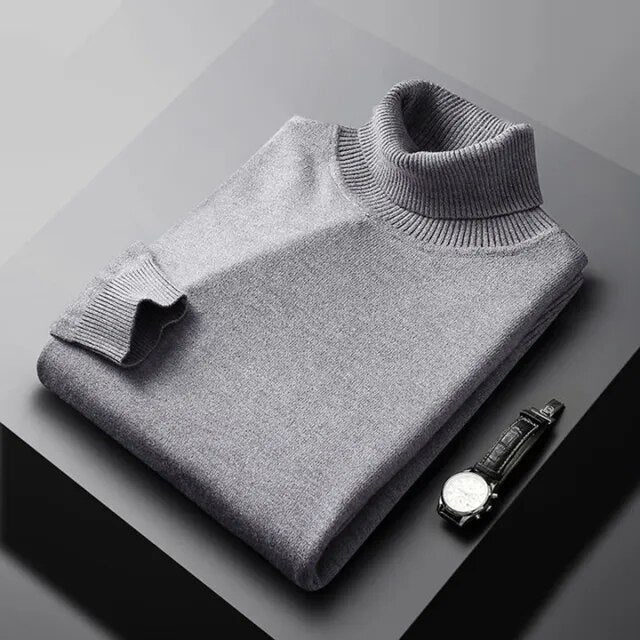 Savile Cashmere Turtleneck