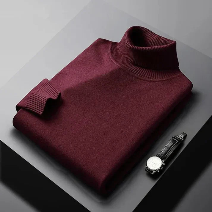 Savile Cashmere Turtleneck