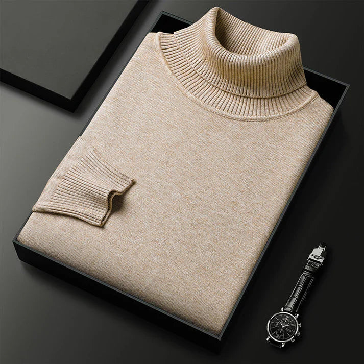 Savile Cashmere Turtleneck