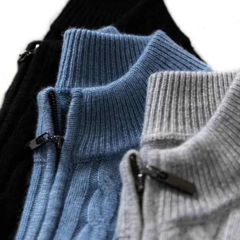 Savren Wool Quarter-Zip