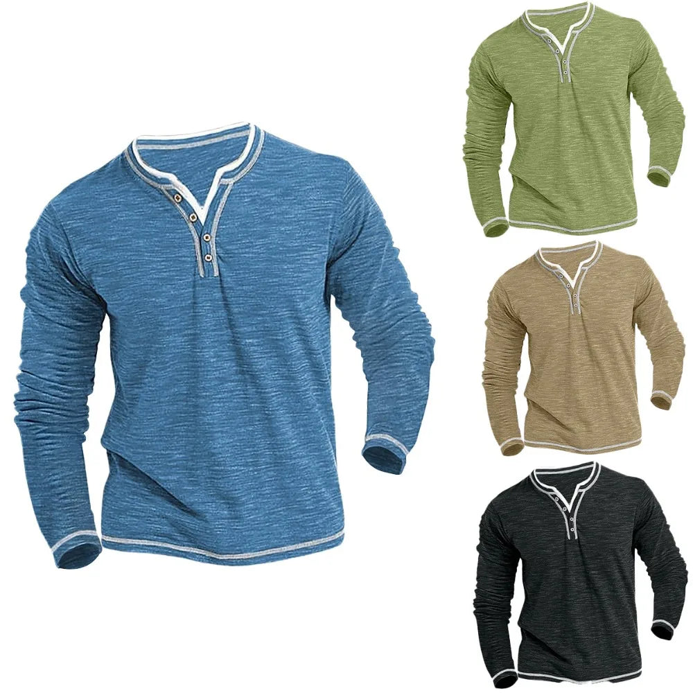 Bill | Long Sleeve with V-Neck