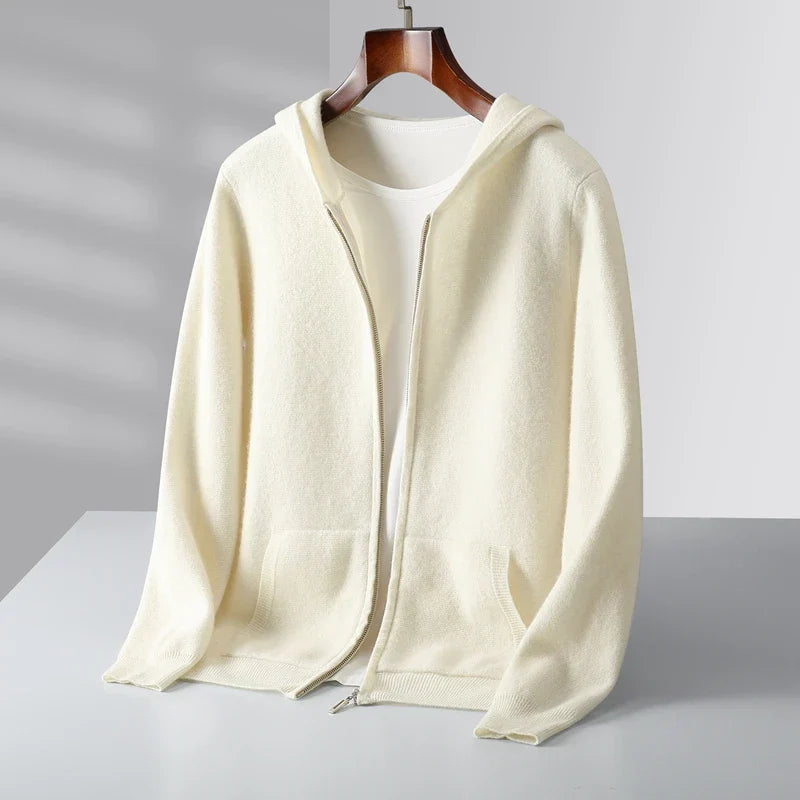 Cavani Cashmere Zip Hoodie