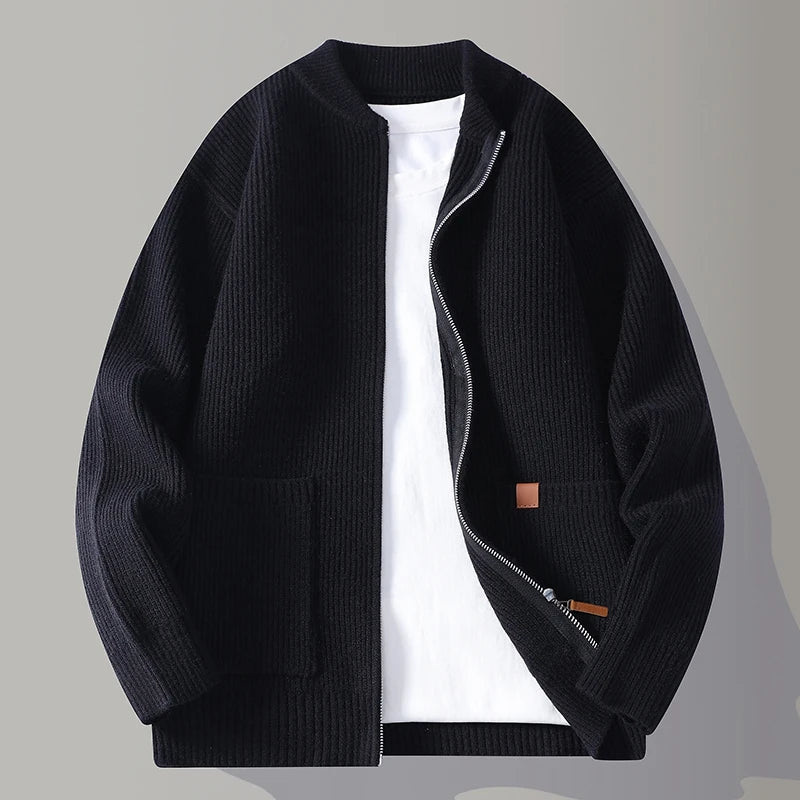 Arvane Wool Zip Sweater