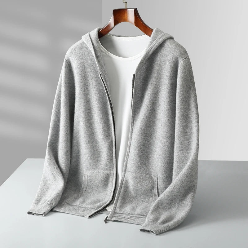 Cavani Cashmere Zip Hoodie
