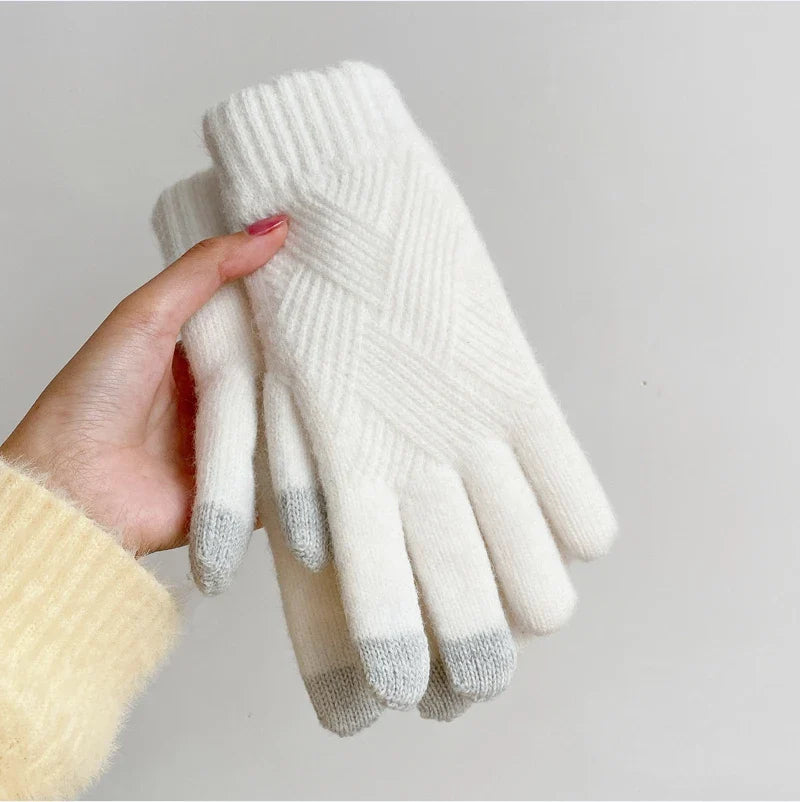 Soft Knit Winter Gloves
