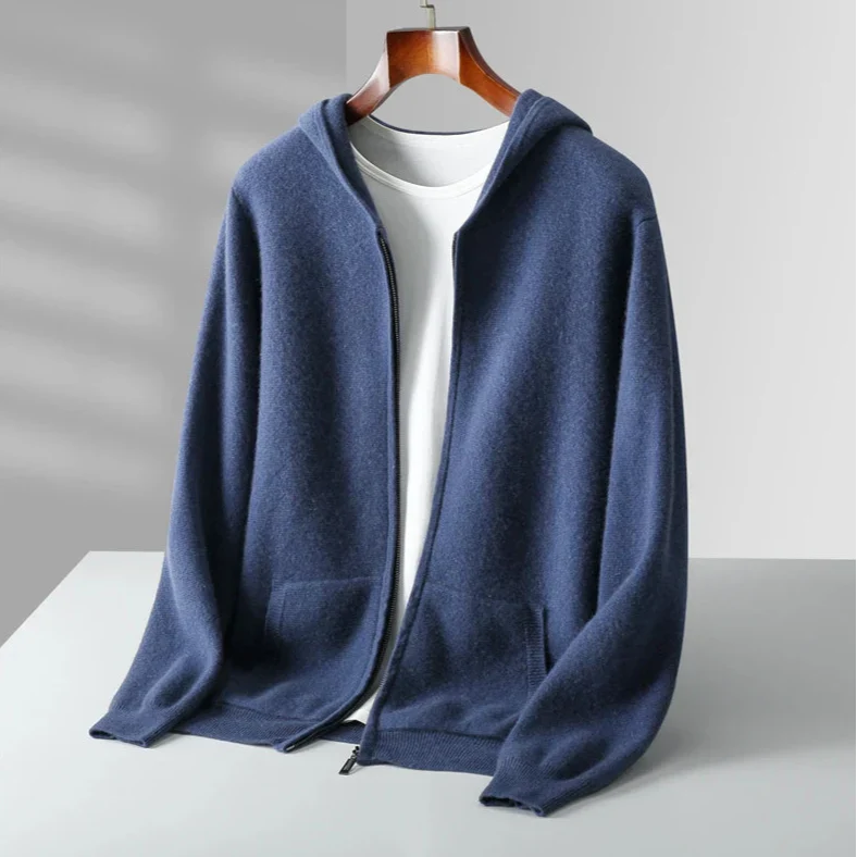 Cavani Cashmere Zip Hoodie