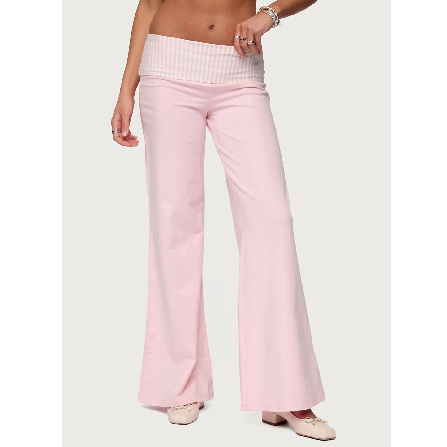 Rosé Studio Pants