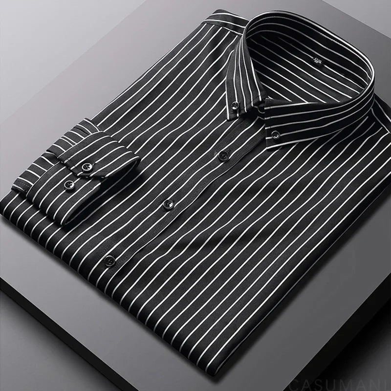Givalli - Casual Striped Men's Shirt