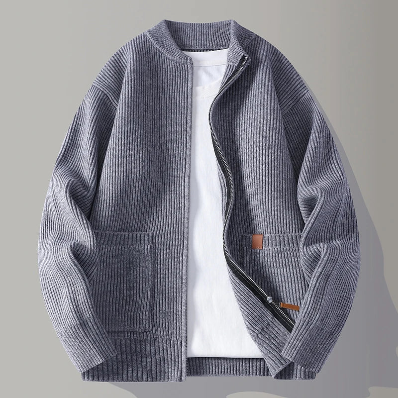 Arvane Wool Zip Sweater