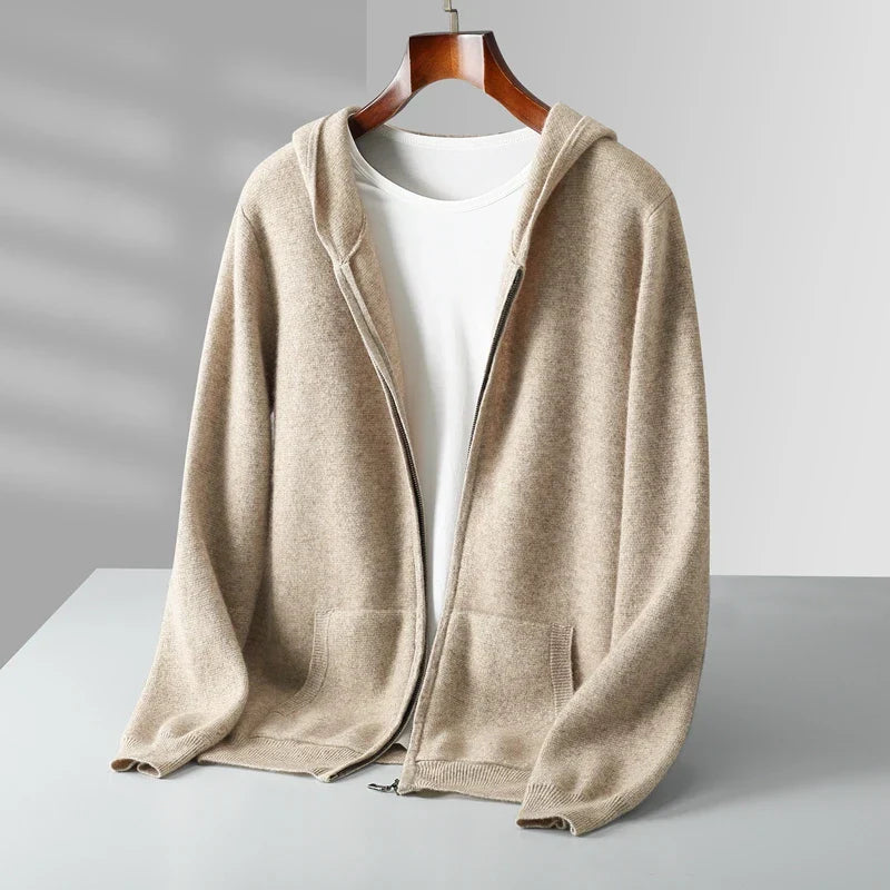 Cavani Cashmere Zip Hoodie