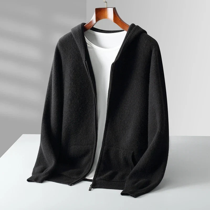 Cavani Cashmere Zip Hoodie