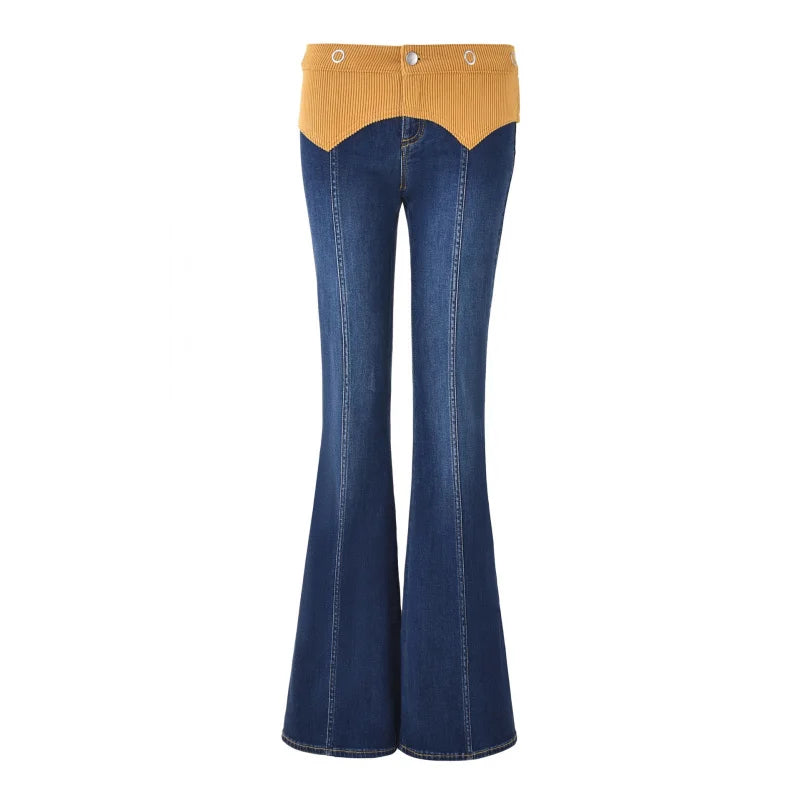 Vesper Denim Corset Set