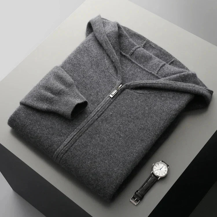 Cavani Cashmere Zip Hoodie