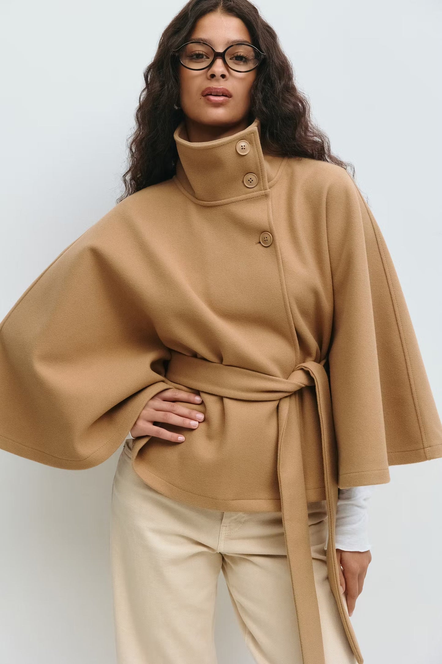 Aurelle Cape Coat