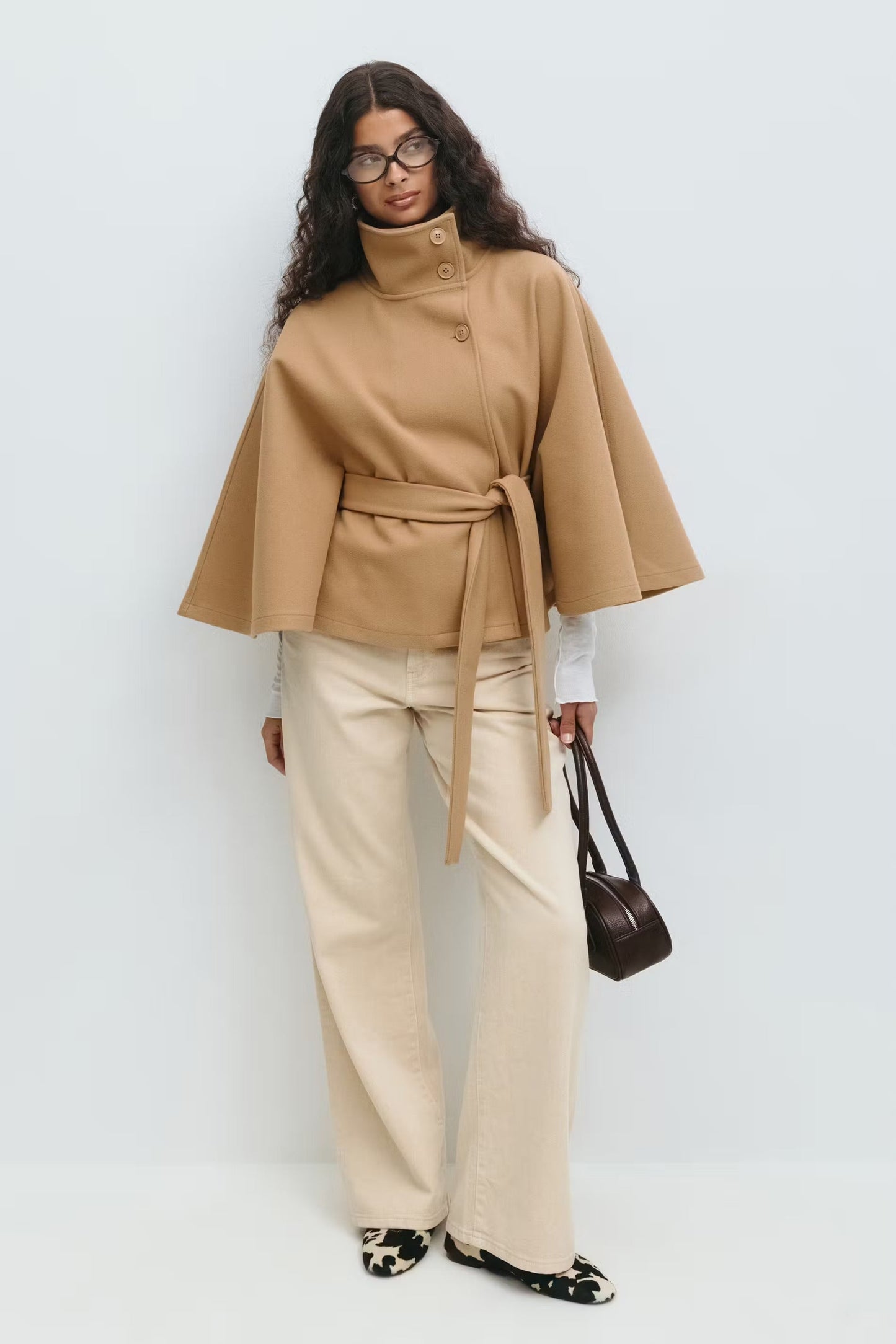 Aurelle Cape Coat