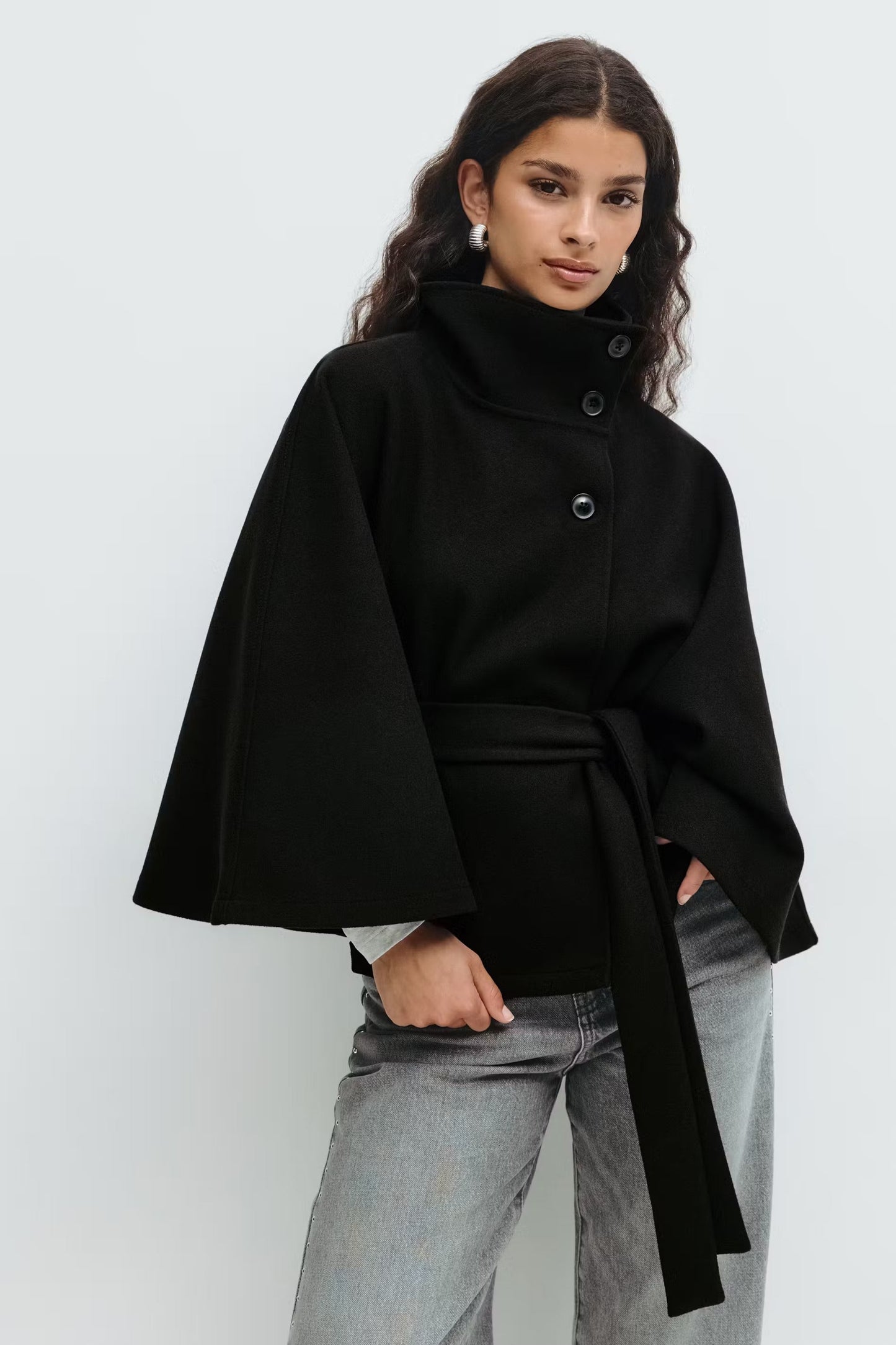 Aurelle Cape Coat