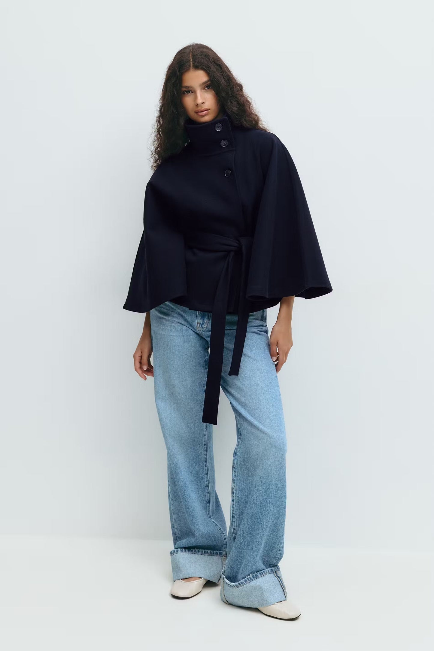 Aurelle Cape Coat