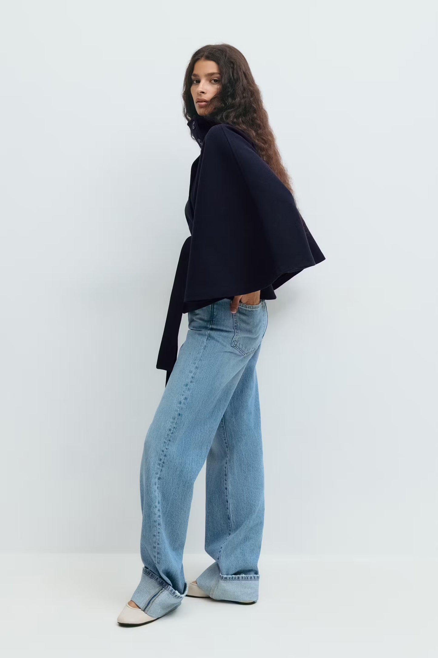 Aurelle Cape Coat