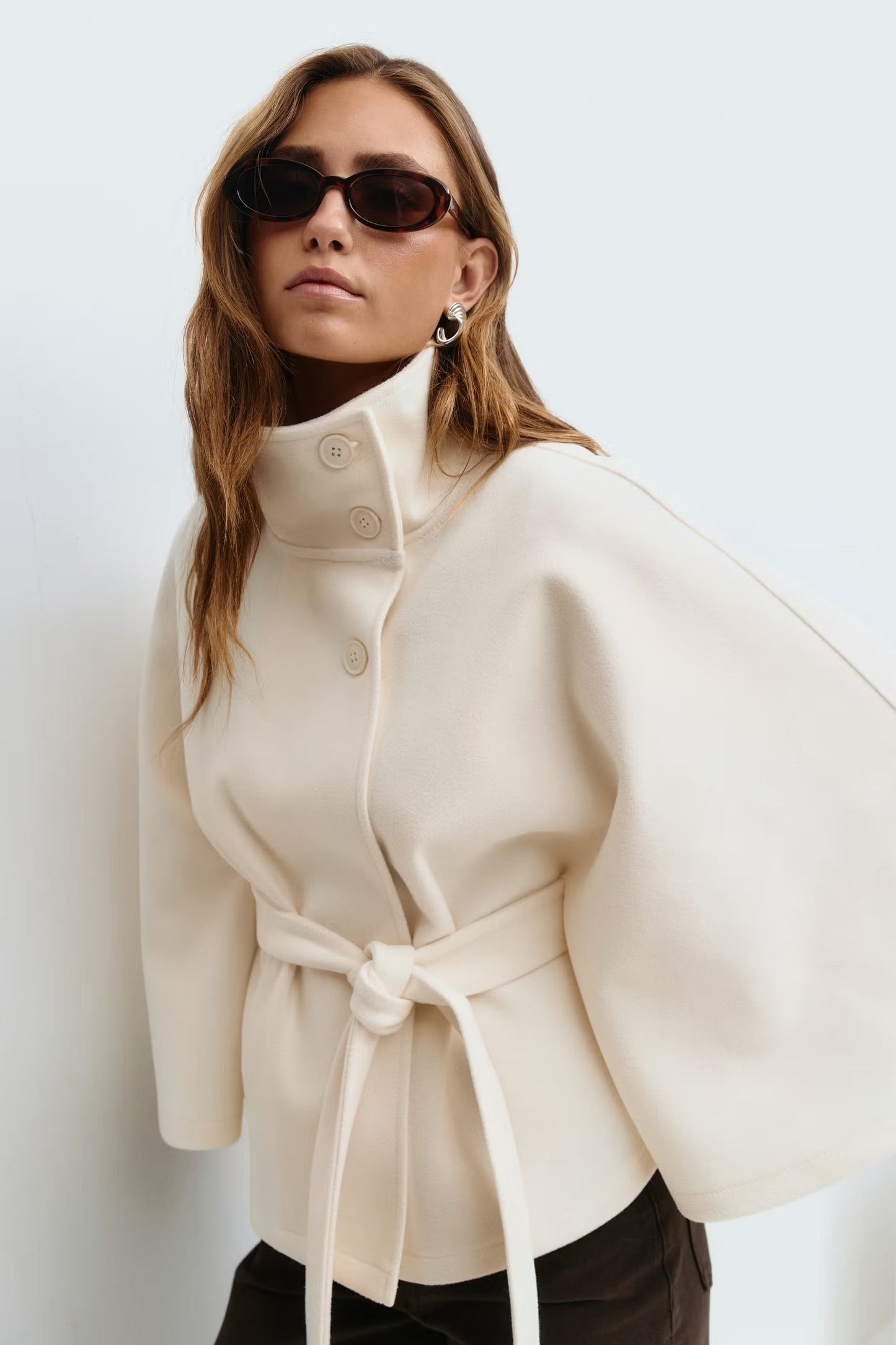 Aurelle Cape Coat