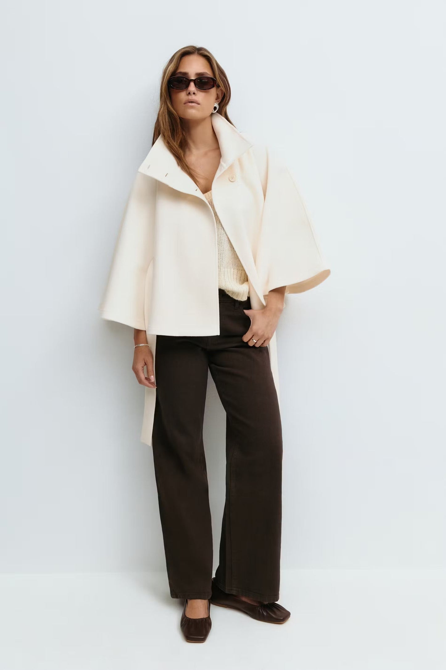 Aurelle Cape Coat