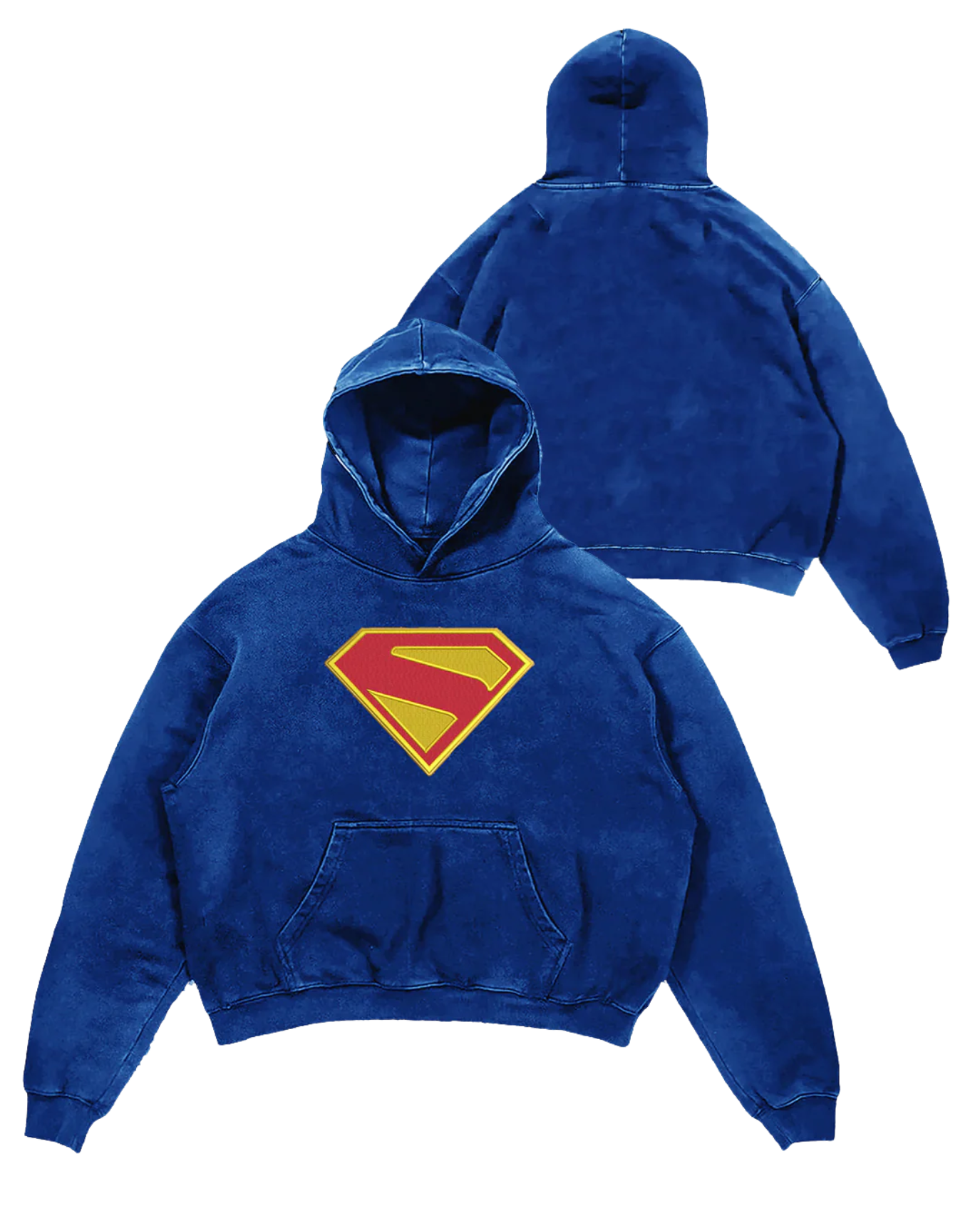 Noir Hero Embroidered Hoodie