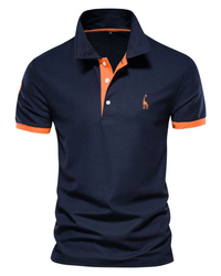 Orange-Navy Blue