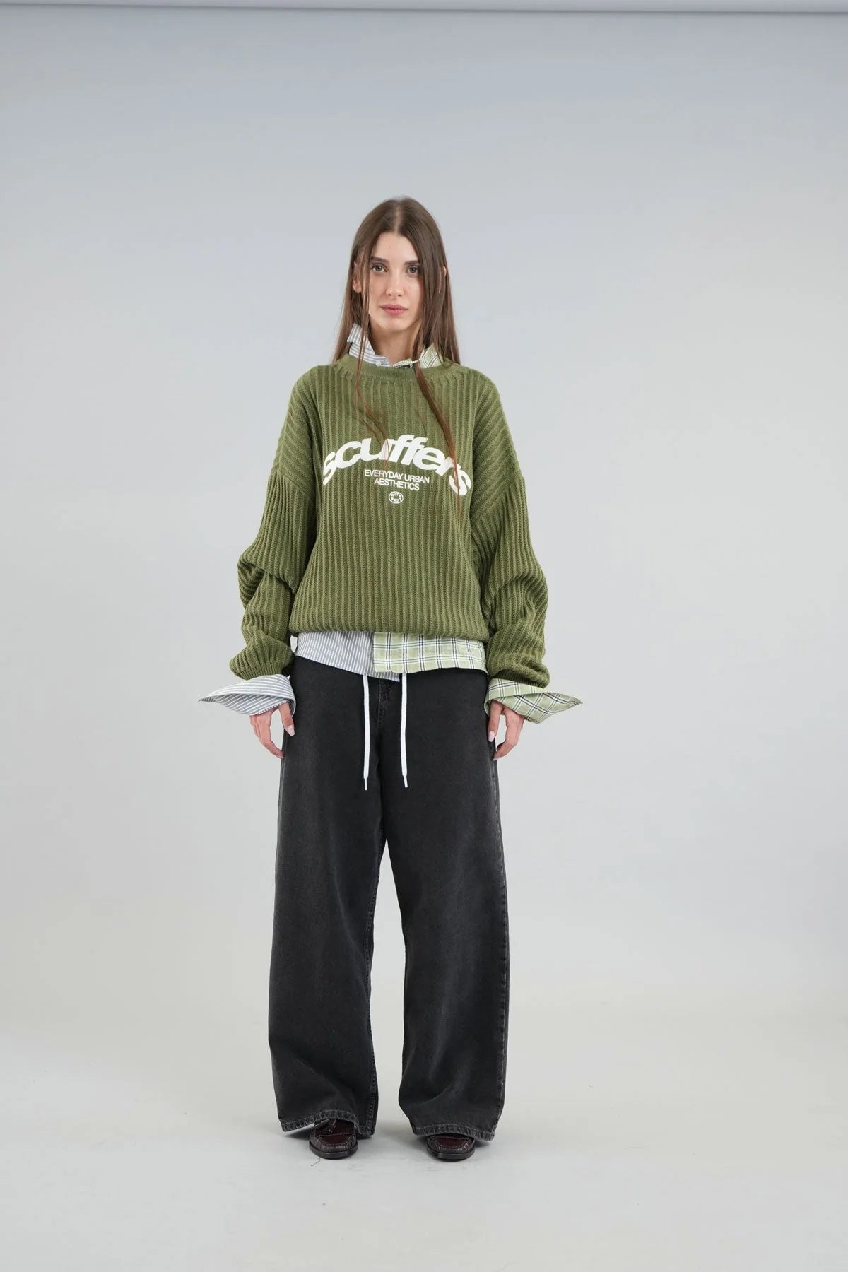 Massimo Ribbed Knit Sweater