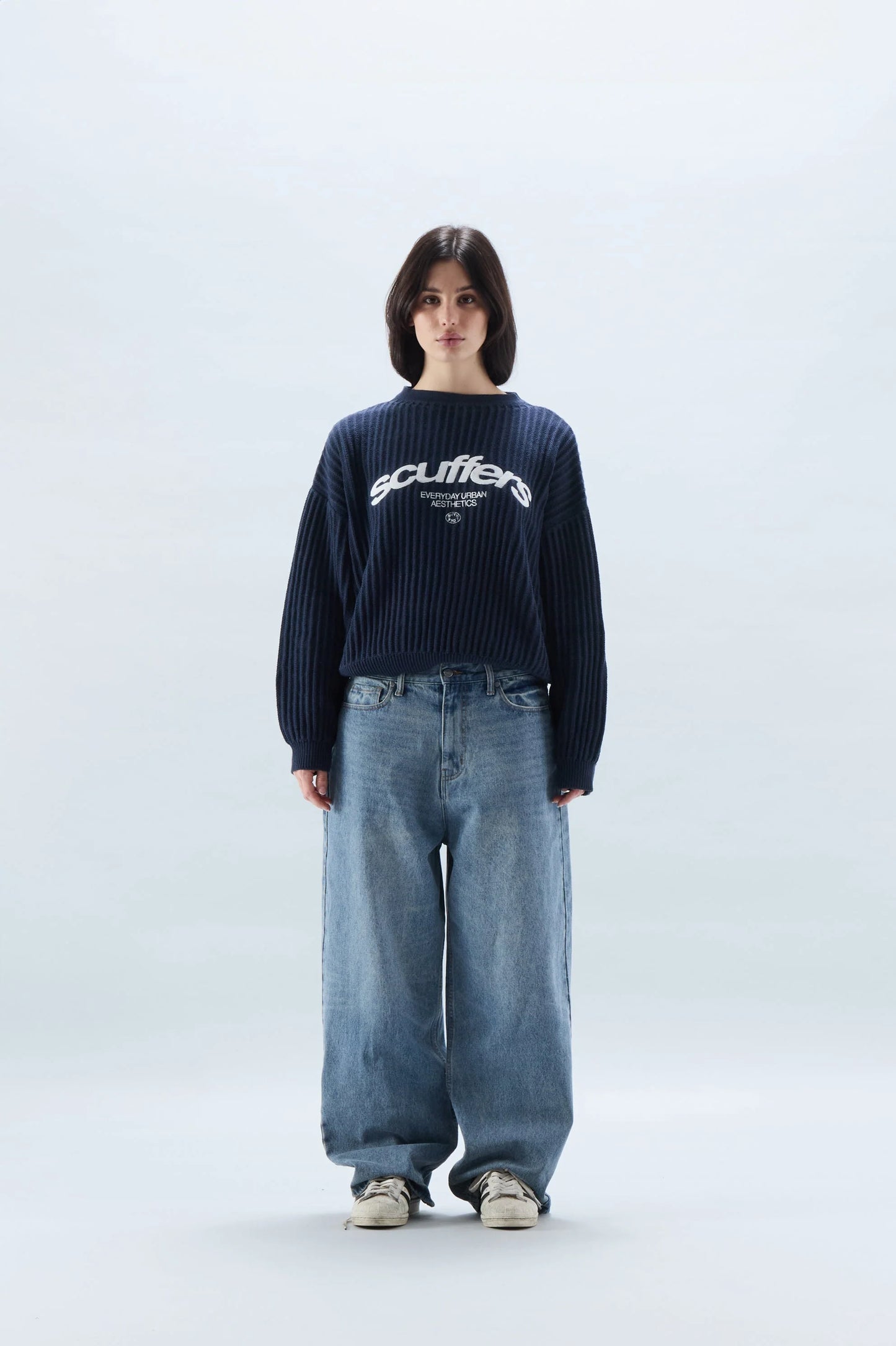 Massimo Ribbed Knit Sweater