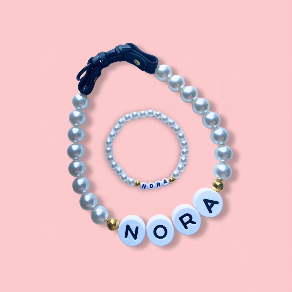 PawCharm Collar + Free Matching Bracelet