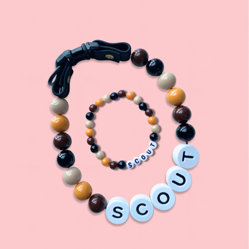PawCharm Collar + Free Matching Bracelet