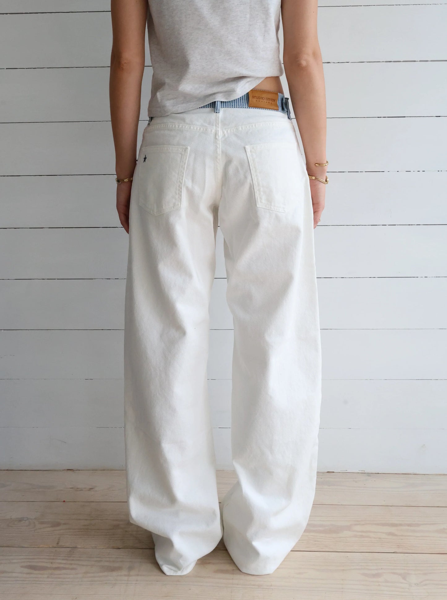 Coastline Pinstripe Jeans