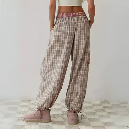 Chiara Relaxed Plaid Pyjama Set
