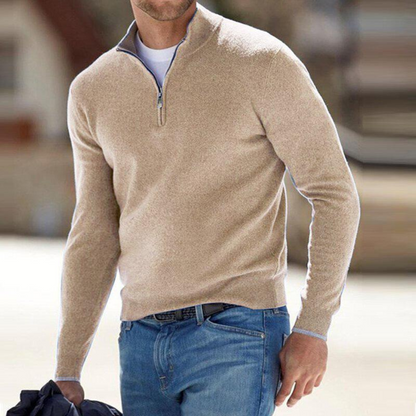 Mason | Premium Zip-Neck Pullover
