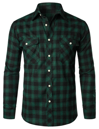 Elegant Checkered Shirt