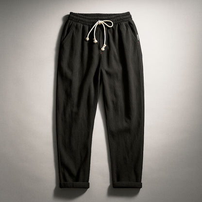 Matteo Cotton Drawstring Pants