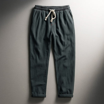 Matteo Cotton Drawstring Pants