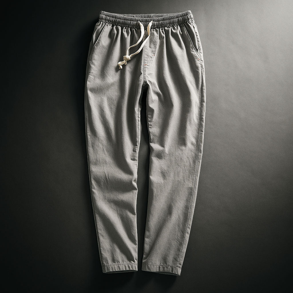 Matteo Cotton Drawstring Pants